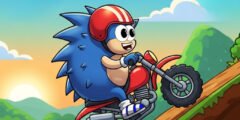 Blue Hedgehog Hill Dash Ride